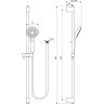 Душевой гарнитур IDEAL STANDARD Idealrain Evo Jet Diamond L3 B2238AA
